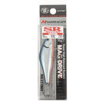 Воблер SKYFISH "Khamsin SR" 70 мм, 9.5 гр, 1.0-1.5 м, цвет: 12#